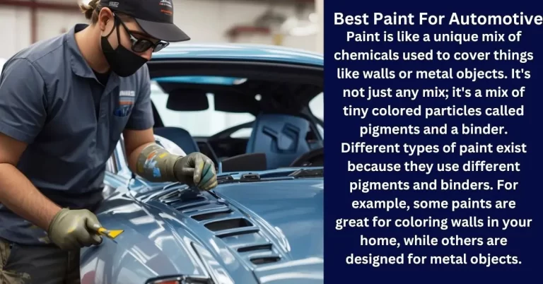 Best Paint For Automotive