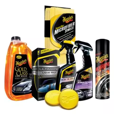 10 Best Cleaning Kits for Cars: A blog post around the best cleaning kits for cars. 4 meguiars new car kit 1