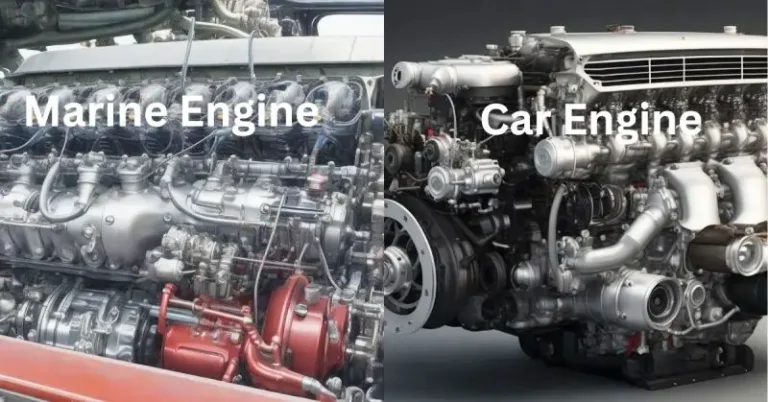 Difference Between Marine Engine and Car Engines