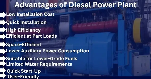 Advantages of Diesel Power Plants