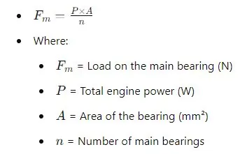 Bearing Load Calculation: