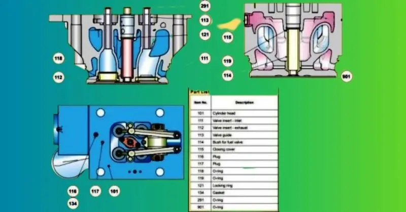 Diesel Engine Cylinder Head Fittings