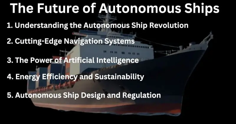 The Future of Autonomous Ships