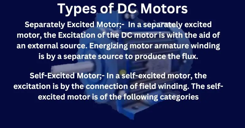 Types of DC Motors