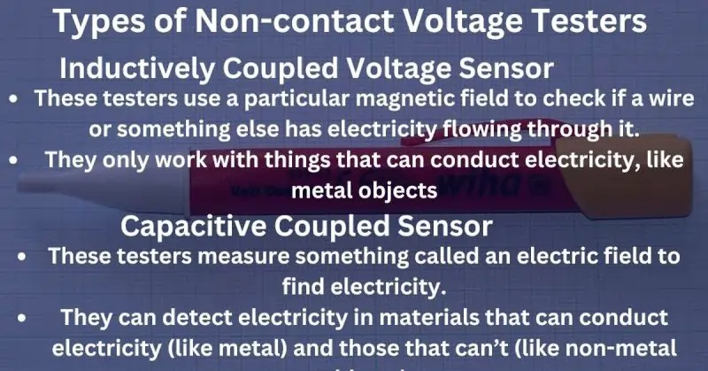 Types of Non-contact Voltage Testers