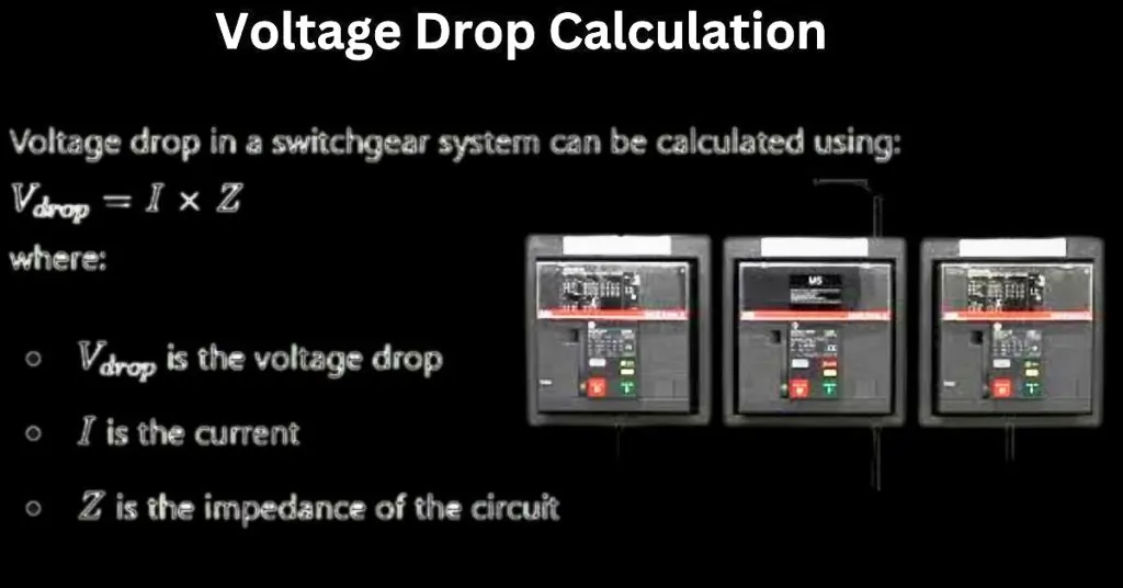 Calculating Voltage Drop