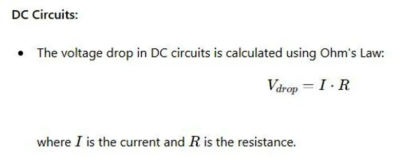 DC Circuits