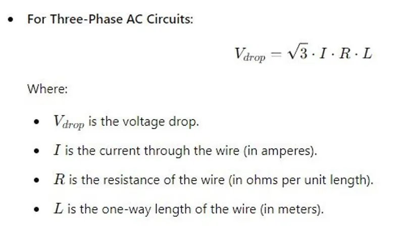 For Three Phase