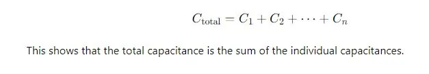 Parallel Capacitance