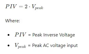 Peak Inverse Voltage