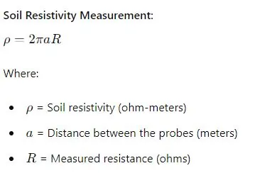 Soil Resistivity Measurement