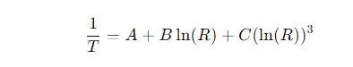 Steinhart-Hart equation