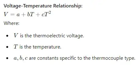 Thermocouples