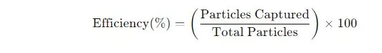  Air Filter Efficiency