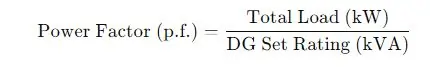 Power Factor Calculation