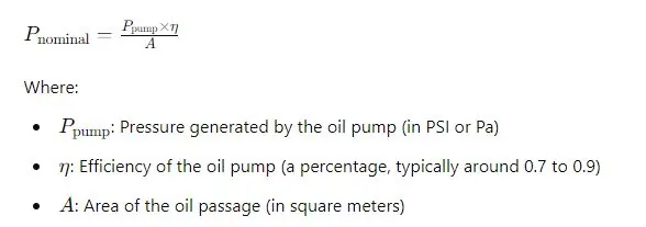 Simplified Formula for Common Engines