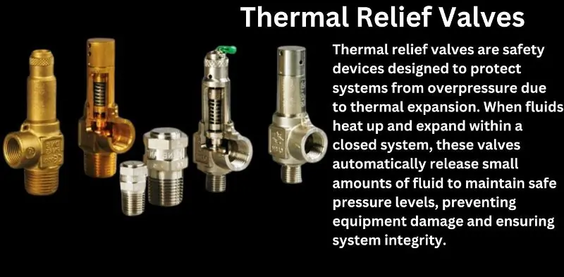 Thermal Relief Valves