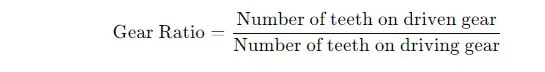 Gear Ratio