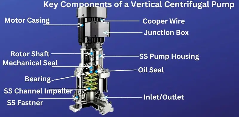 Key Components of a Vertical Centrifugal Pump