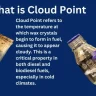 What is Cloud Point