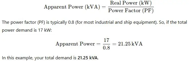 Apparent Power Formula