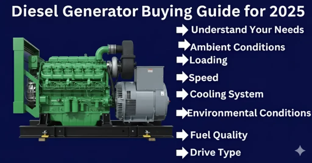 How to Choose a Diesel Generator: Expert Buying Guide for 2025 3 Diesel Generator Buying Guide